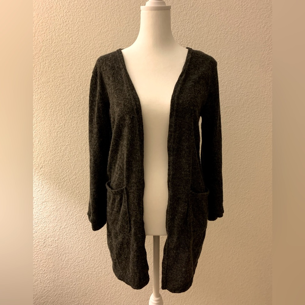 Dark grey cardigan